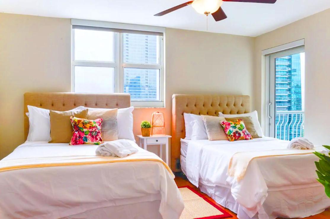 Luxury 2 Bedroom Apartment At Brickell With Pool Miami Dış mekan fotoğraf