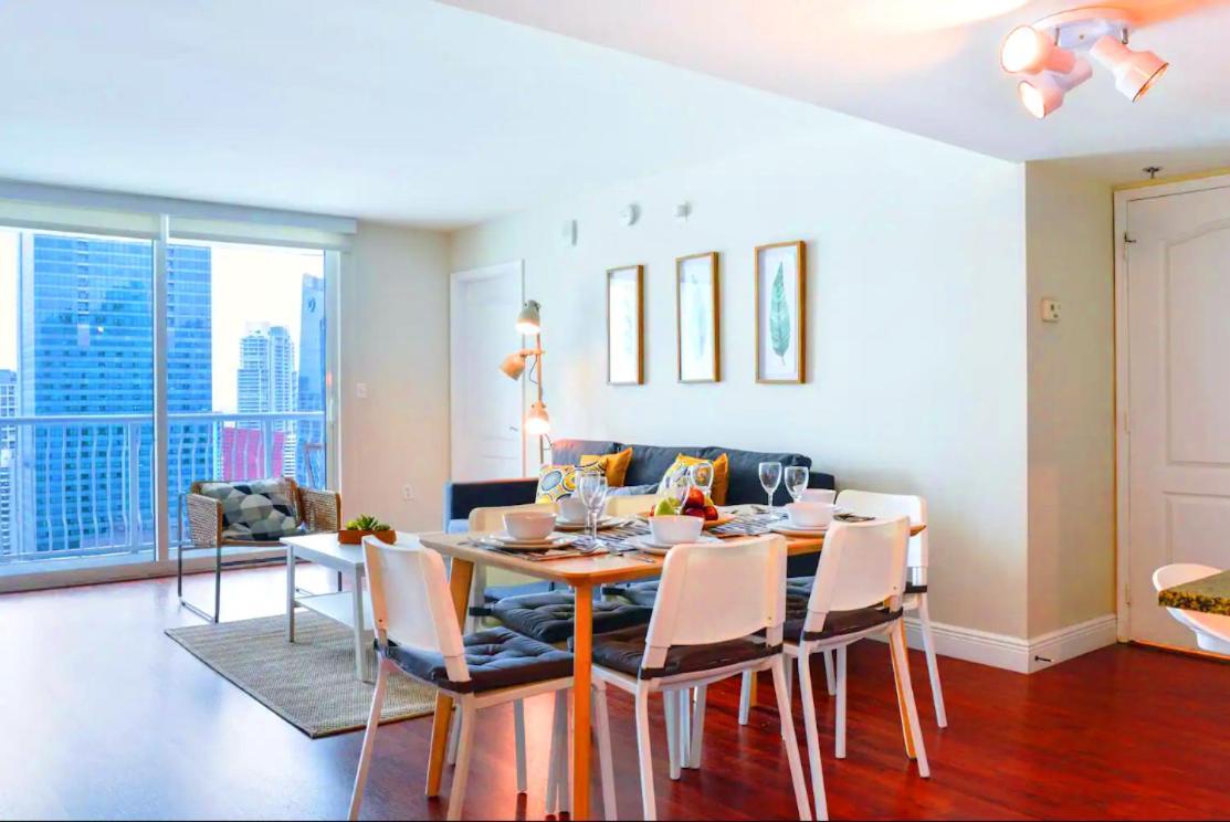 Luxury 2 Bedroom Apartment At Brickell With Pool Miami Dış mekan fotoğraf