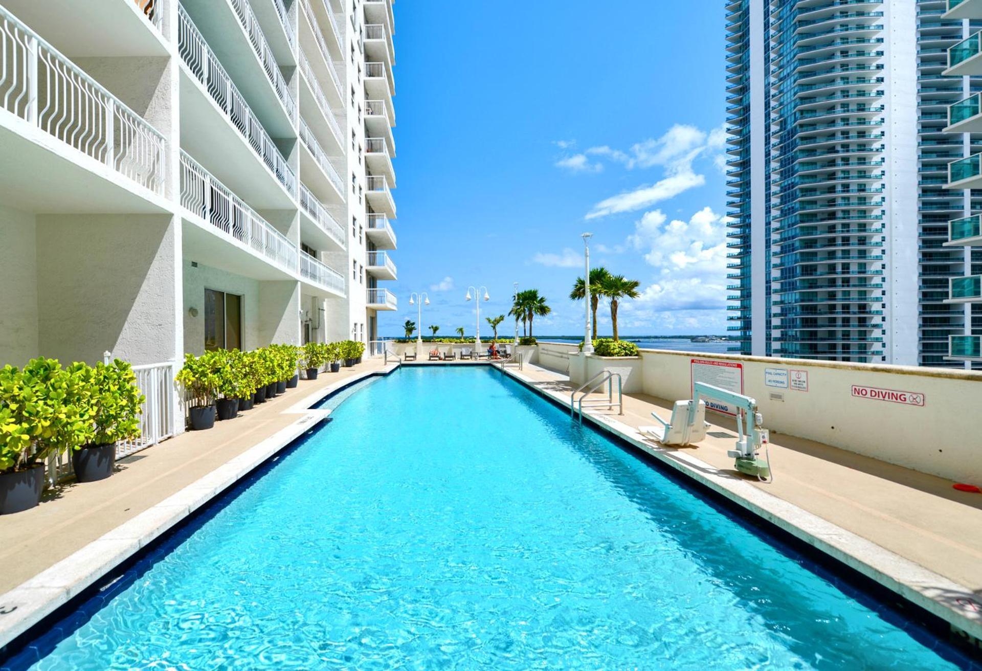 Luxury 2 Bedroom Apartment At Brickell With Pool Miami Dış mekan fotoğraf